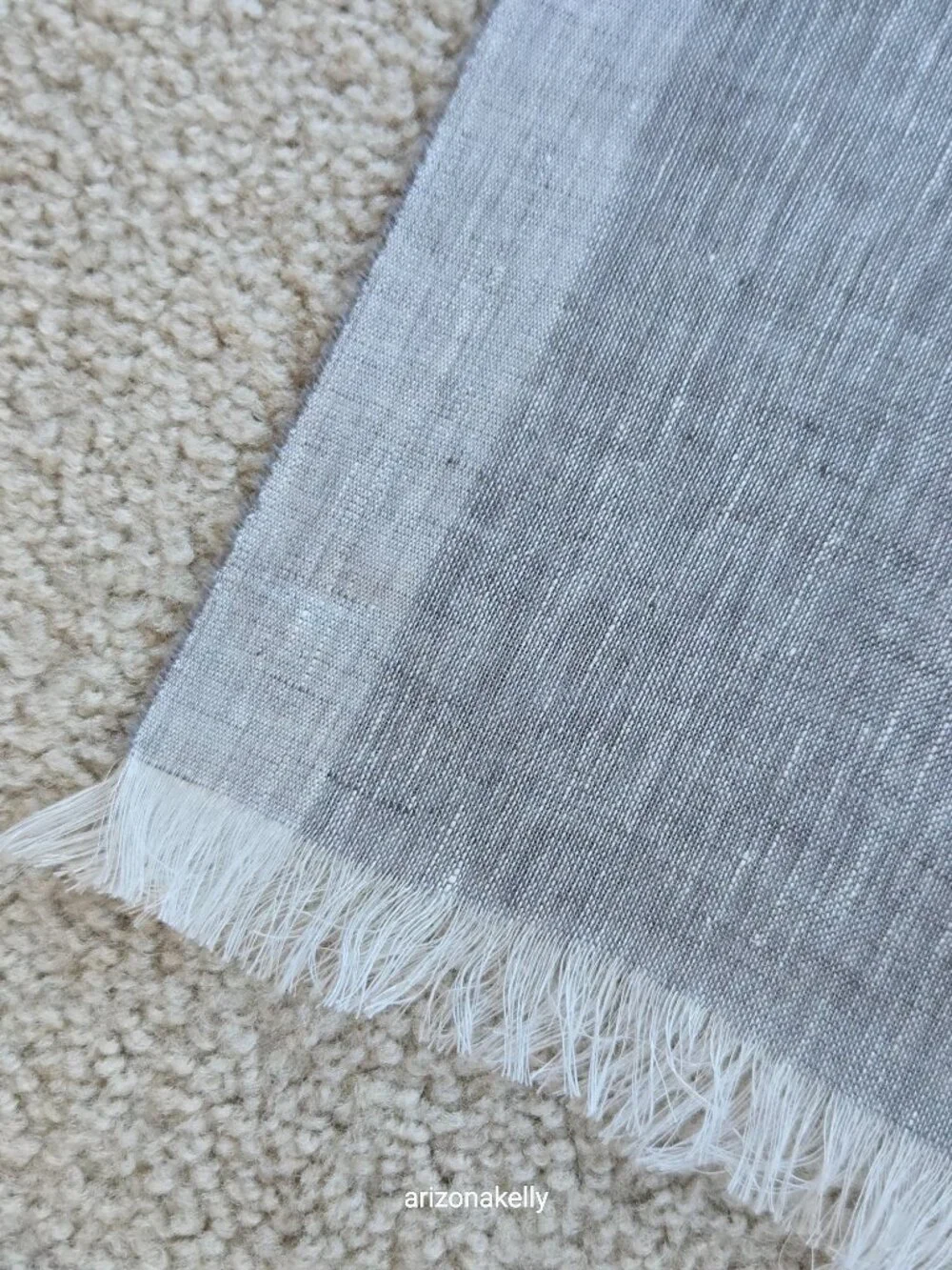 NWOT Linen Scarf Azalea Italy Bellagio